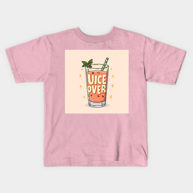 Juice lovers Kids T-Shirt by Spaceboyishere